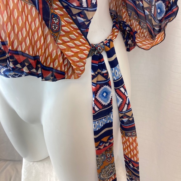 BOGO50 5TH CULTURE Banded Batwing Top - Picture 3 of 7